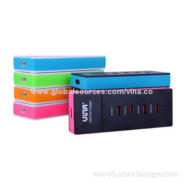 USB Smartphone Chargers with 100-240V, 50/60Hz Input Range